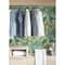 Caroline et Bettina Turquoise Feuilles Peel & Stick Wallpaper